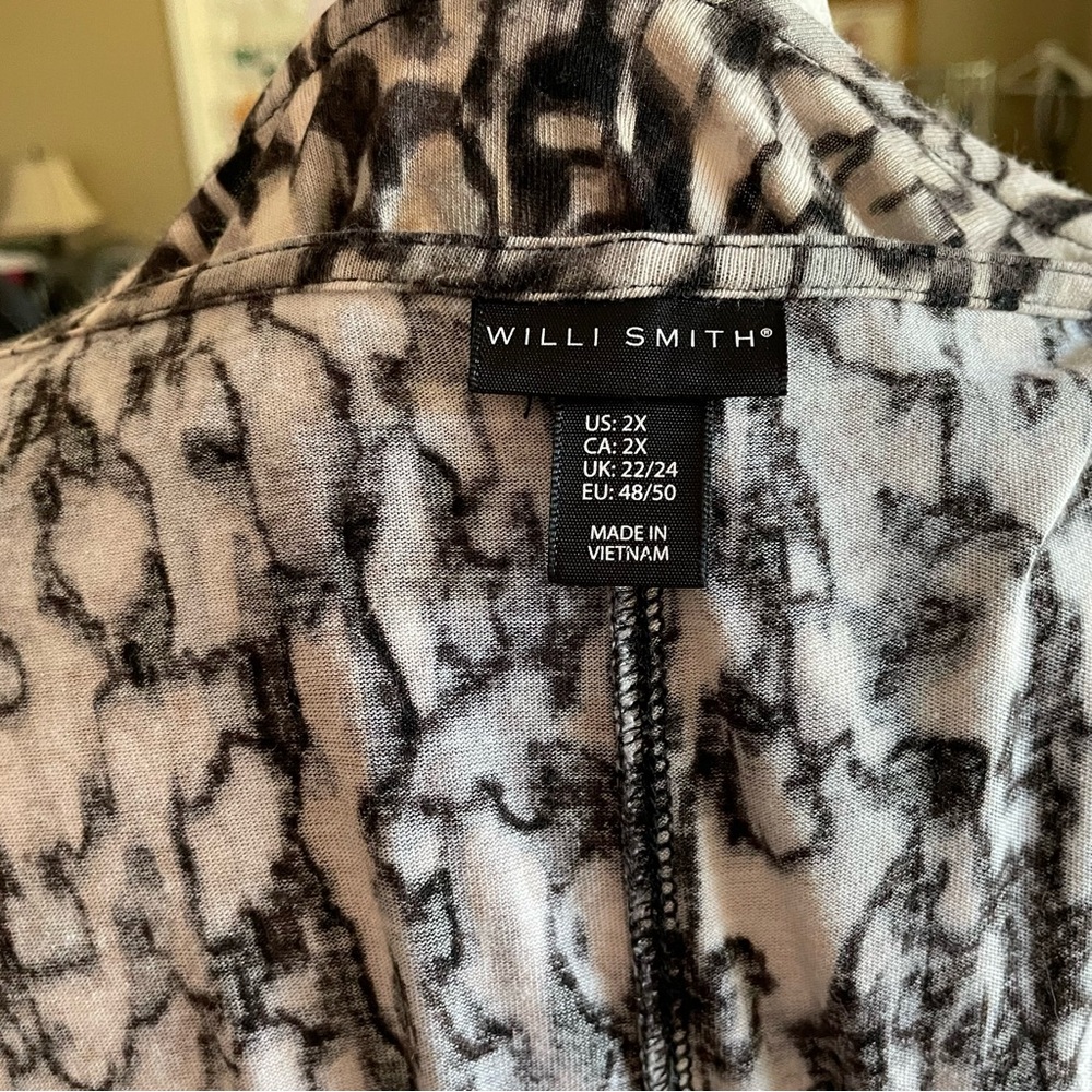 Willi Smith Patterned Top Size 2X - Picture 4 of 5